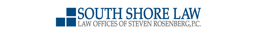 South Shore Law and the Law Offices of Steven Rosenberg, P.C. of Hingham, Massachusetts Logo